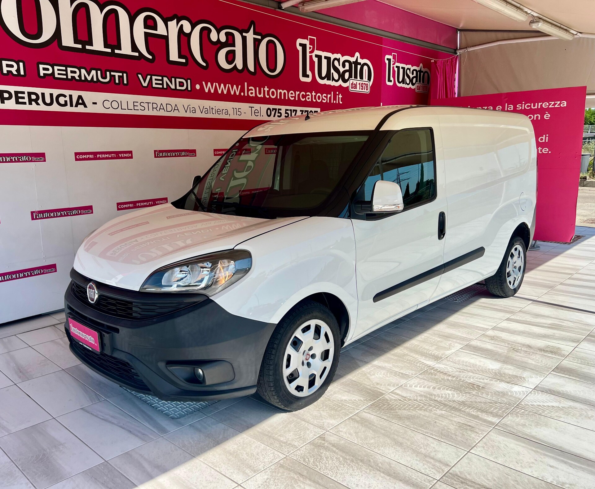 FIAT Dobl&ograve; 3&ordf; serie Dobl&ograve; 1.6 MJT 105CV PL-TN Cargo Maxi Lamierato SX 3 posti