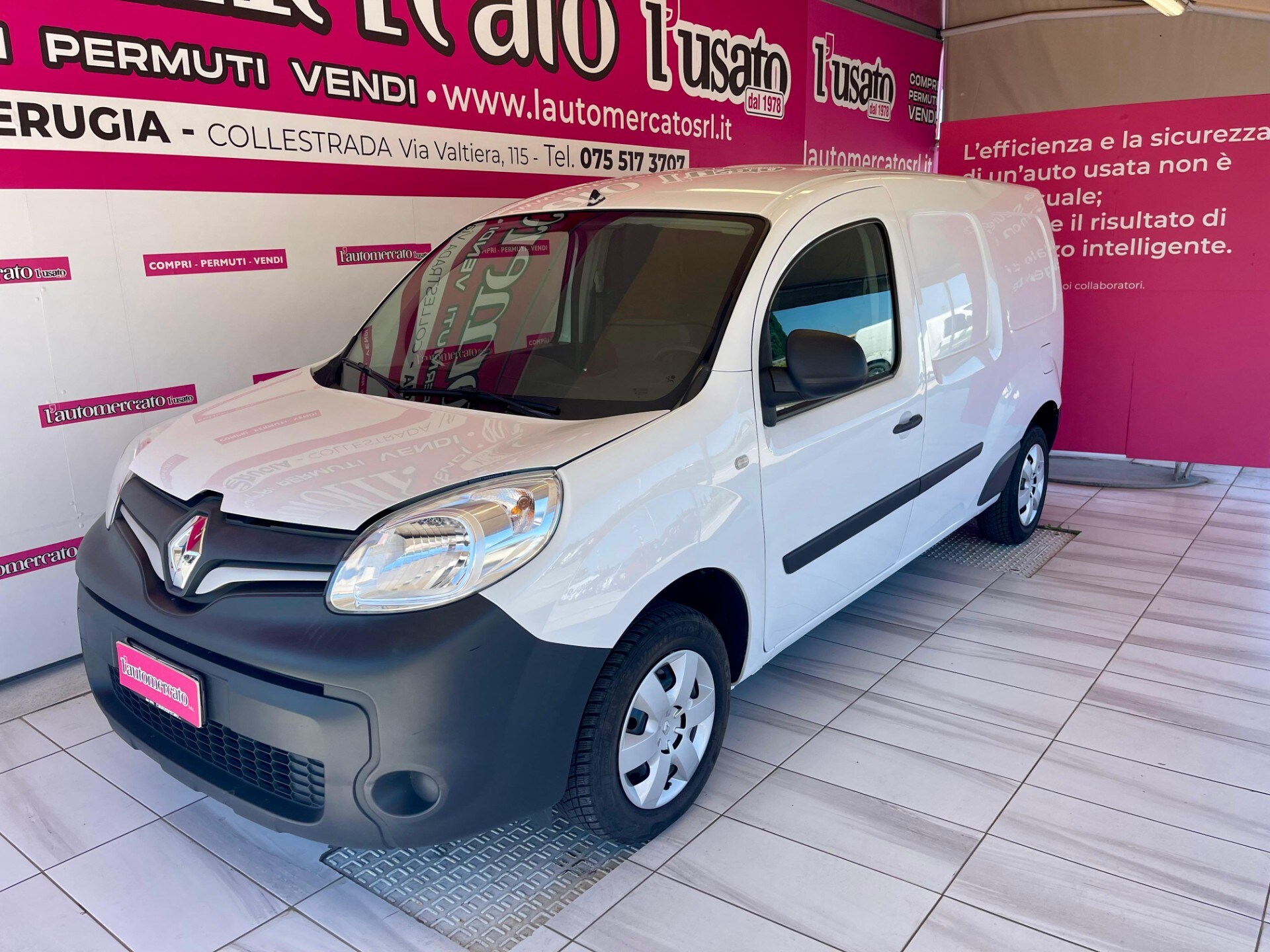 RENAULT Kangoo 3&ordf; serie Kangoo Blue dCi 95CV Express Maxi Furgone Ice